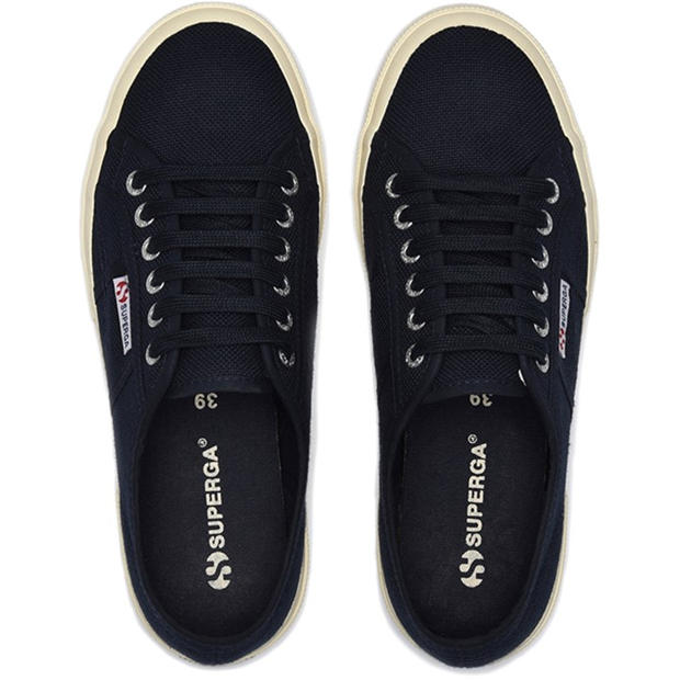 Морска синьо - Superga - Unisex Adults Low Profile Canvas Trainers