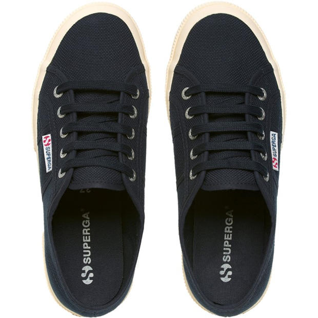 Морска синьо - Superga - Unisex Adults Low Profile Canvas Trainers