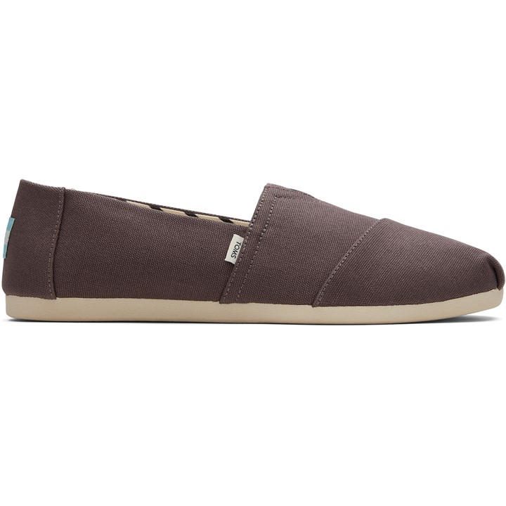 Toms Men's Grey Alpargata Canvas Shoes in Size 7, Sports Direct