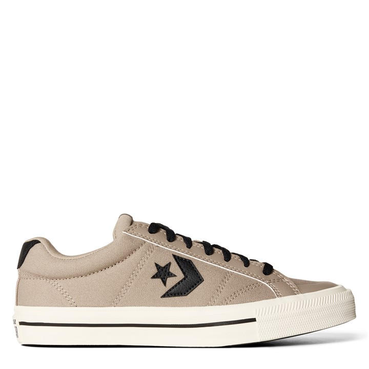 Converse  Beige  Sport Casual Canvas Trainers in Size 8, Sports Direct