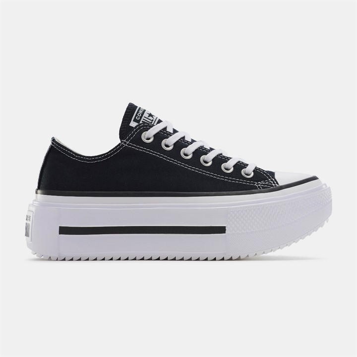 Converse  Black Chuck Taylor All Star Lif Canvas Trainers in Size 4.5, Sports Direct