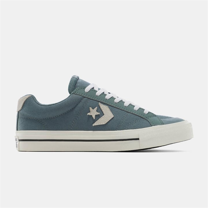Converse  Grey  Sport Casual Canvas Trainers in Size 7, Sports Direct