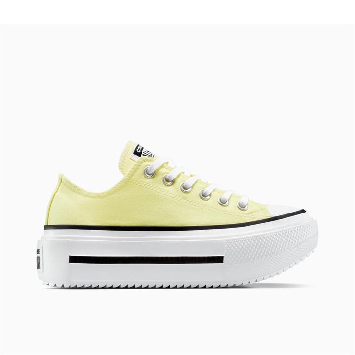 Converse  Yellow Chuck Taylor All Star Lif Canvas Trainers in Size 3.5, Sports Direct