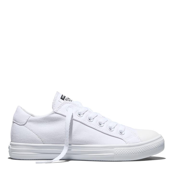 Converse Men's White Canvas Trainers in Size 7, Sports Direct