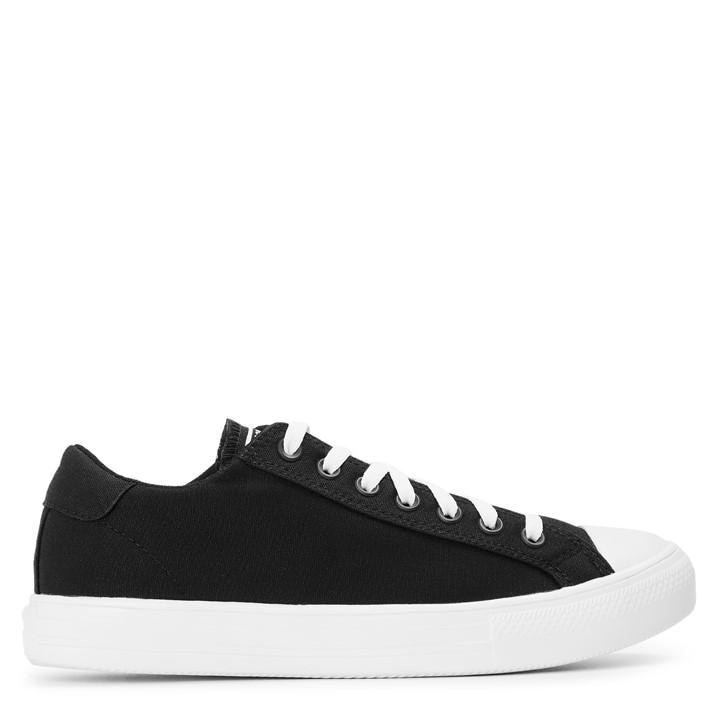 Converse Men's Black Canvas Trainers in Size 10, Sports Direct