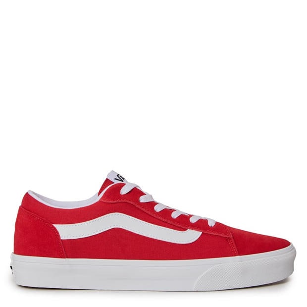 Red - Vans - Mens Vero Canvas Trainers