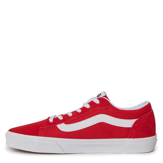 Red - Vans - Mens Vero Canvas Trainers