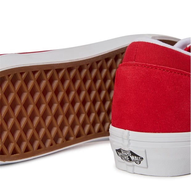 Red - Vans - Mens Vero Canvas Trainers