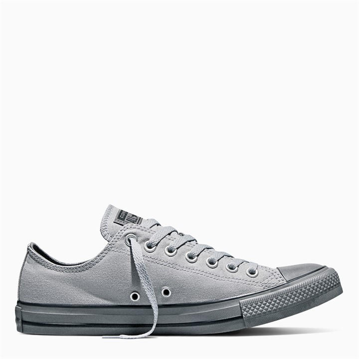 Converse Men's Grey Canvas Trainers in Size 7, Sports Direct