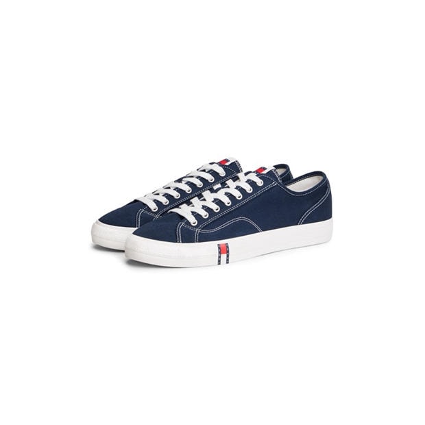 Night Navy - Tommy Jeans - Men's Canvas Trainers