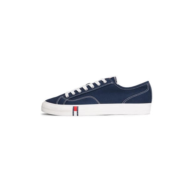 Night Navy - Tommy Jeans - Men's Canvas Trainers