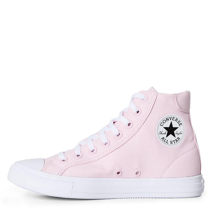 Converse Women's Pink Day One Canvas High-Top Trainers in Size 6.5, Sports Direct