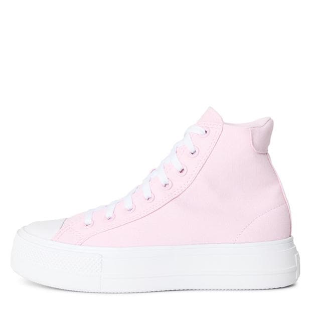 Bloom/White - Converse - Women's Day One Pit Canvas High-Top Trainers