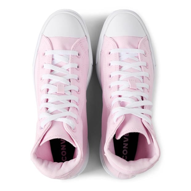 Bloom/White - Converse - Women's Day One Pit Canvas High-Top Trainers