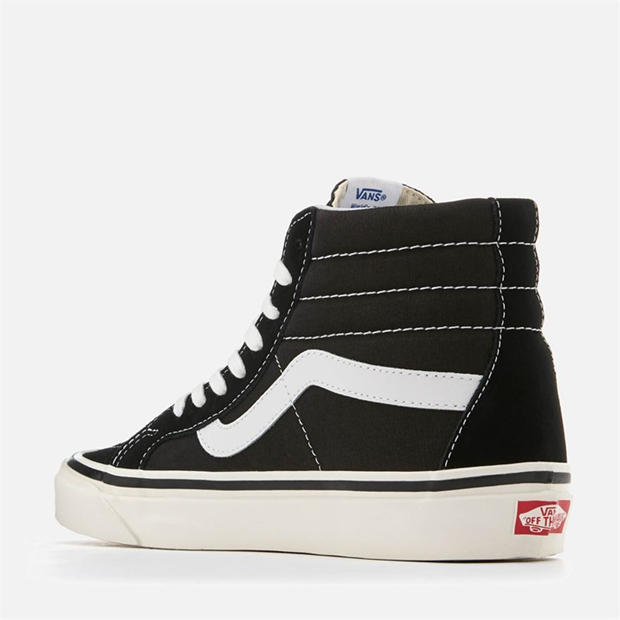 Black - VANS - Women's Canvas High-Top Trainers