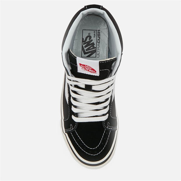 Black - VANS - Women's Canvas High-Top Trainers