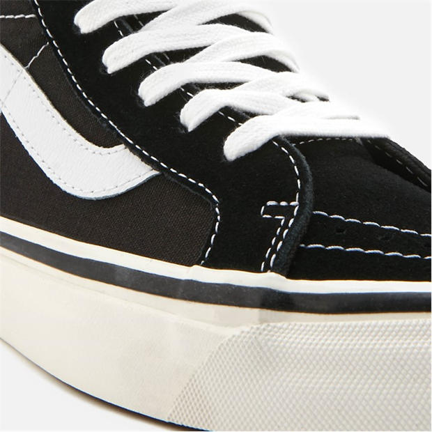 Black - VANS - Women's Canvas High-Top Trainers