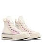 Lilac - Converse - Chuck 70 De Luxe Squared Color Block Hi Top Shoes
