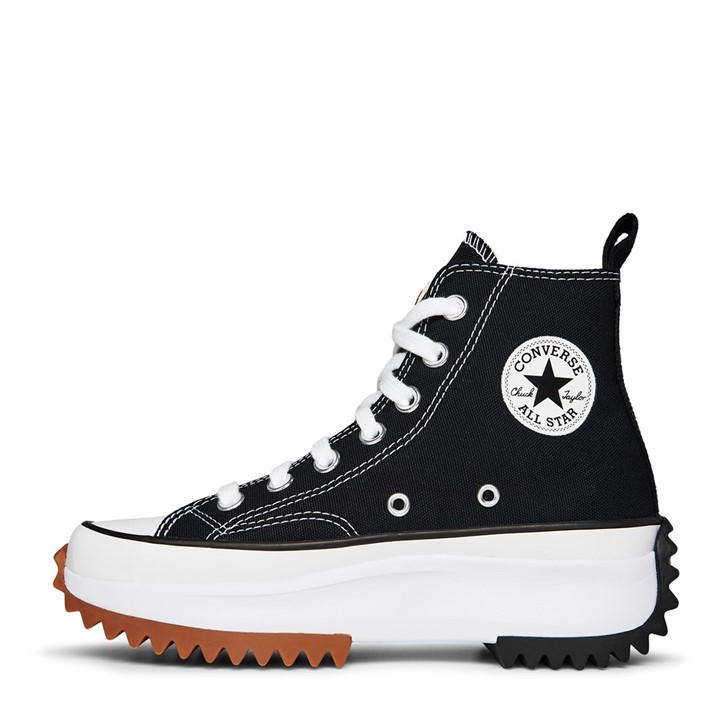 Converse Women's Black Run Star Hike Trainers in Size 5.5, Sports Direct