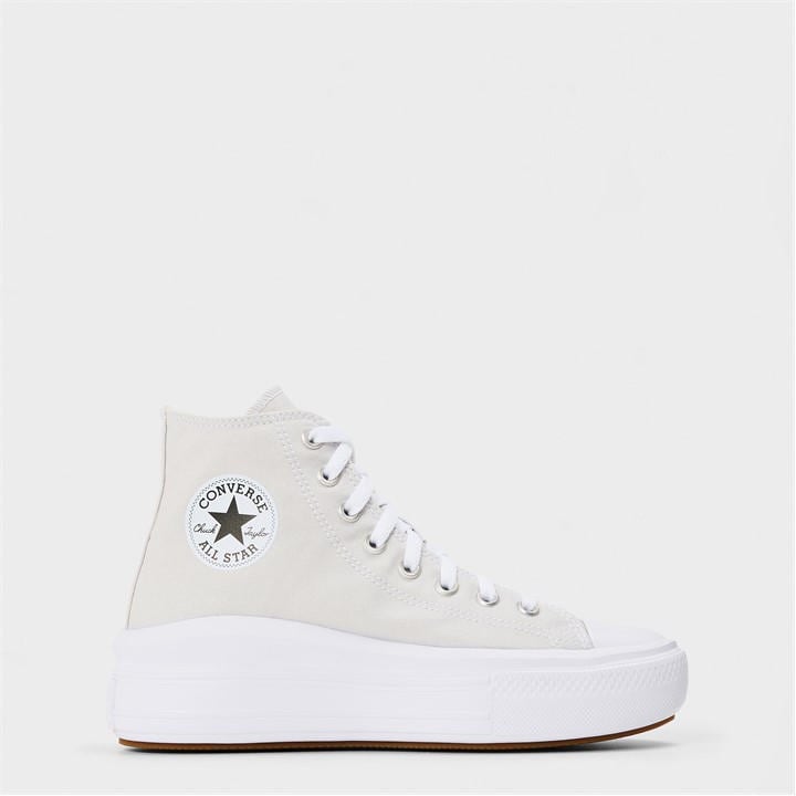 Converse Women's Grey Chuck Taylor All Star Move in Size 5.5, Sports Direct