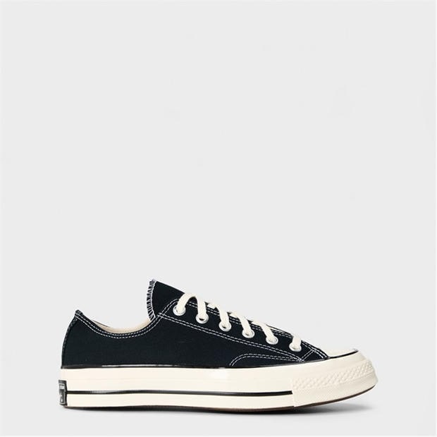 Black/Egret - CONVERSE - Women's Canvas Low Shoes