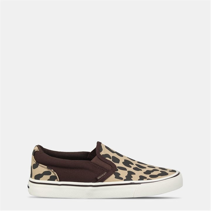 Soulcal Women's Beige Canvas Slip On in Size 8, Sports Direct