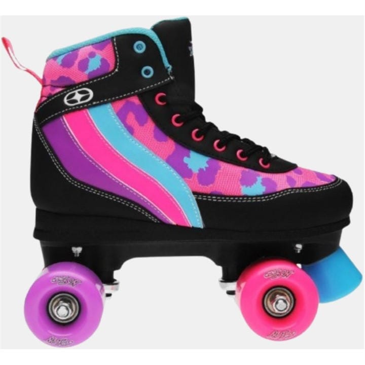Hot Tuna Girls Black Hottuna Retro Quad Skates  in Size C12, Sports Direct