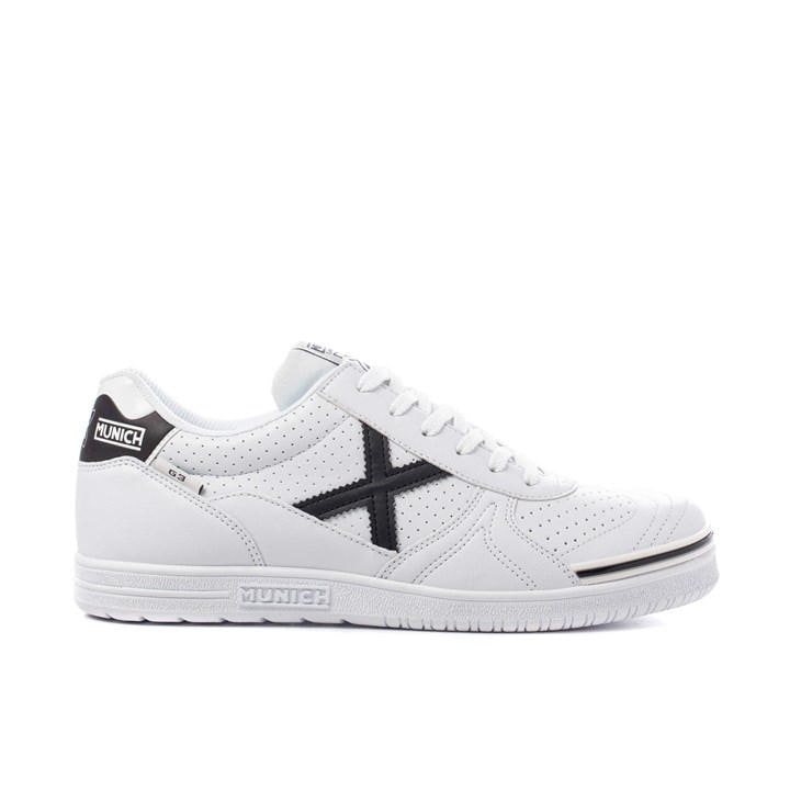 Munich Men's White G3 Profit Indoor Football Shoes in Size 10, Sports Direct