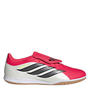 Red/Black/White - adidas - Predator Club Sala Fold-Over Tongue Indoor Boots