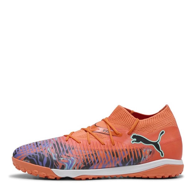 Orange Poppy- - Puma - Men's Future 8 Match Creativity Astro Turf Football Boots