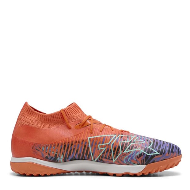 Orange Poppy- - Puma - Men's Future 8 Match Creativity Astro Turf Football Boots