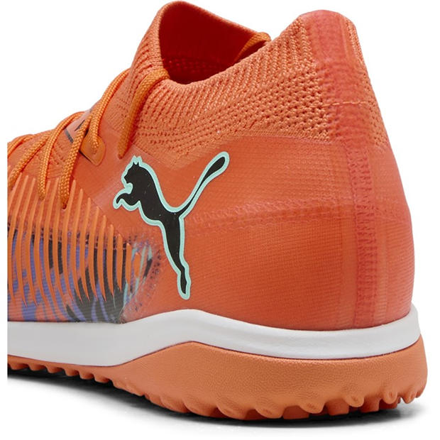Orange Poppy- - Puma - Men's Future 8 Match Creativity Astro Turf Football Boots