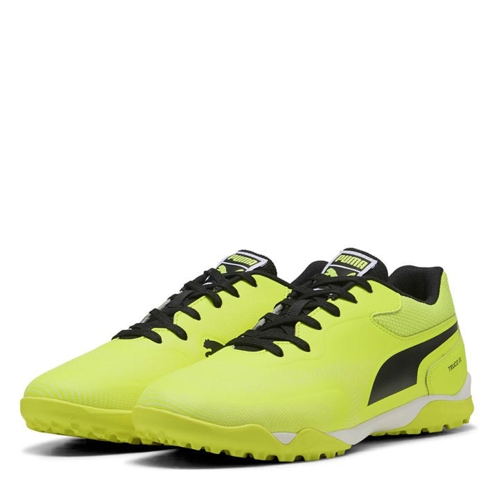 Puma Men's Yellow Truco Iii Tt Astro Turf Football Boots in Size 7.5, Sports Direct