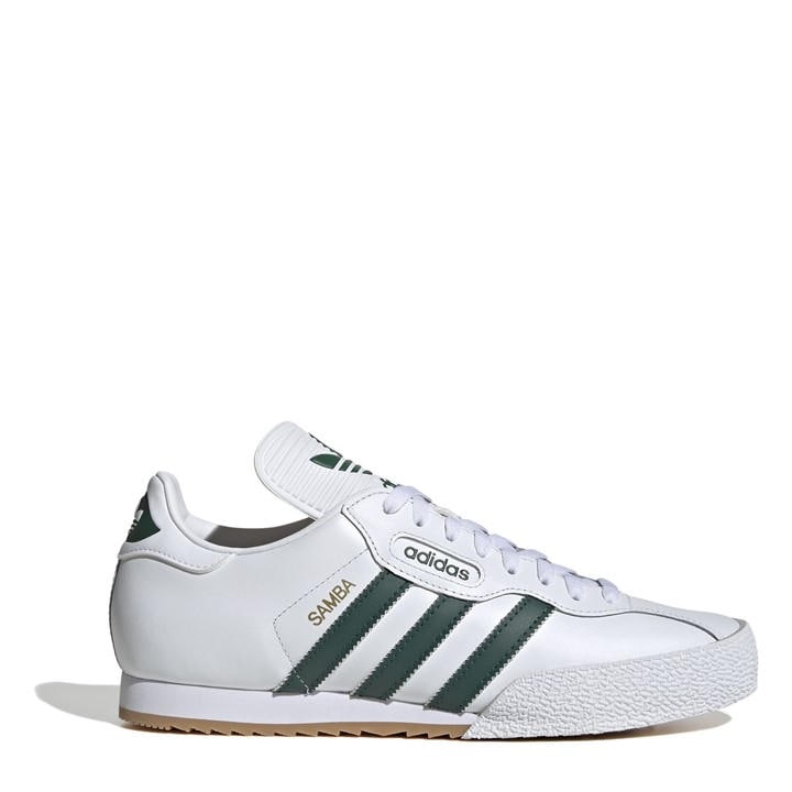 Adidas Men's White Samba Super Trainers in Size 10.5, Sports Direct