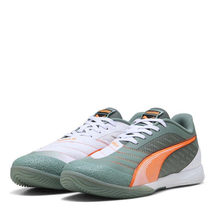 Puma Men's Green Ibero Iv Indoor Football Boots in Size 7.5, Sports Direct