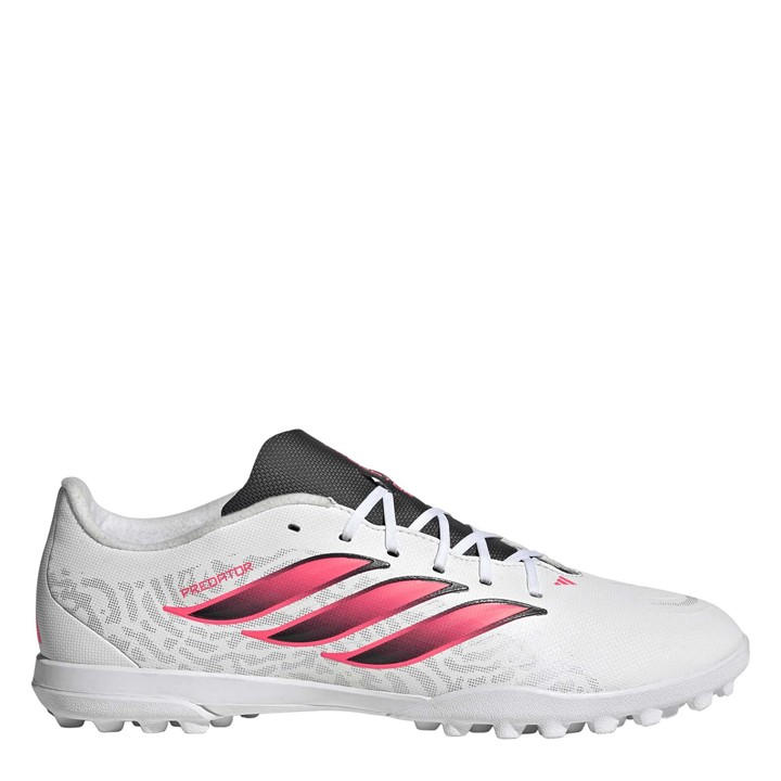 Adidas Men's White Predator Club Astro Turf Football Boots in Size 8, Sports Direct