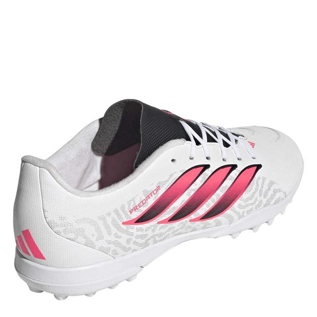 White/Coral - adidas - Men's Predator Club Astro Turf Football Boots