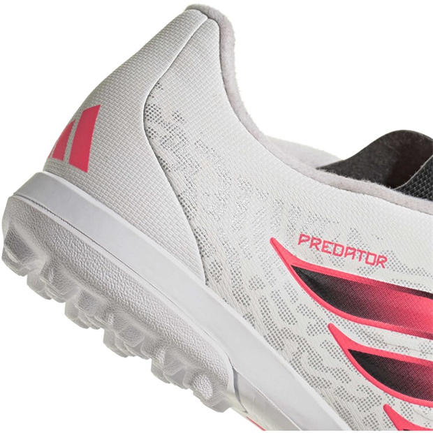 White/Coral - adidas - Men's Predator Club Astro Turf Football Boots