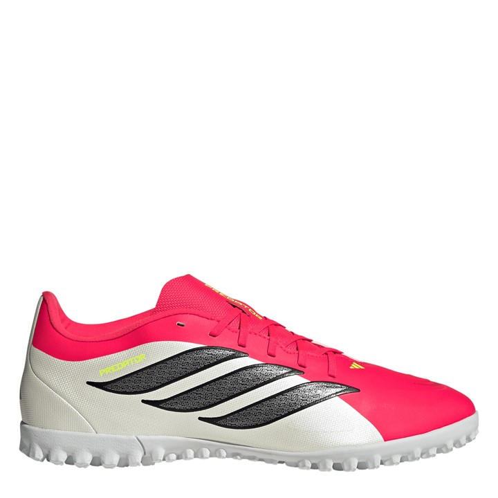 Adidas Men's Red Predator Club Astro Turf Football Boots in Size 7.5, Sports Direct