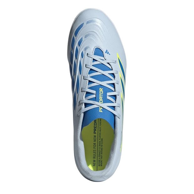 Blue/Yellow - adidas - Men's Predator Club Astro Turf Football Boots