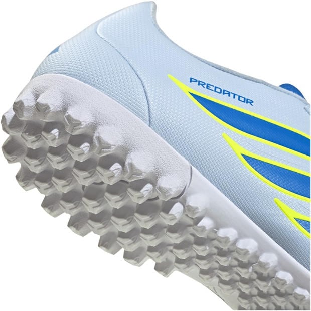 Blue/Yellow - adidas - Men's Predator Club Astro Turf Football Boots