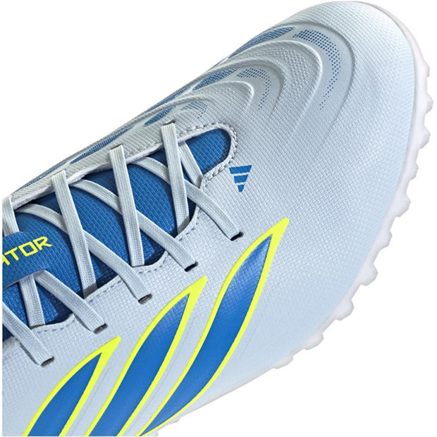 Blue/Yellow - adidas - Men's Predator Club Astro Turf Football Boots