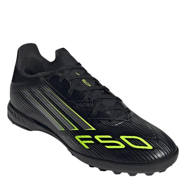 Black/Lemon - adidas - F50 League Adults Astro Turf Football Boots
