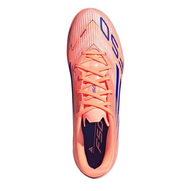 Orange/Blue - adidas - F50 League Adults Astro Turf Football Boots