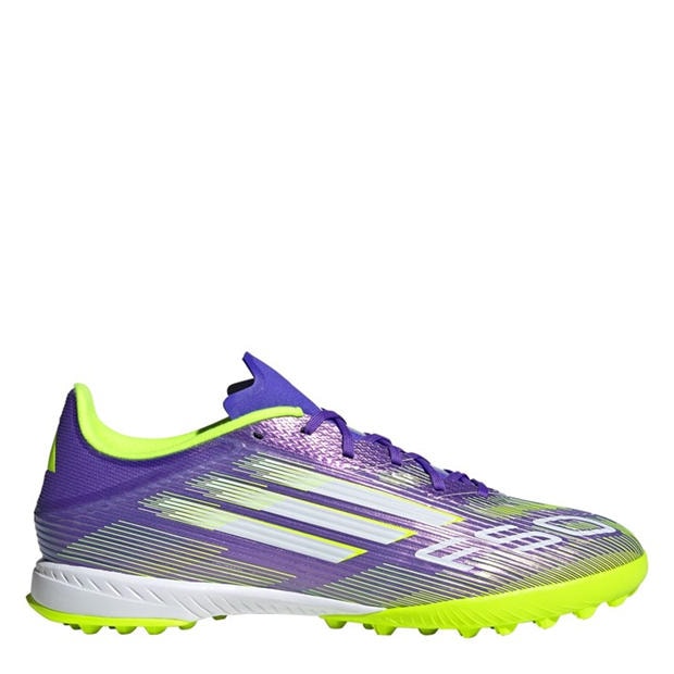 Purple/White - adidas - F50 League Adults Astro Turf Football Boots