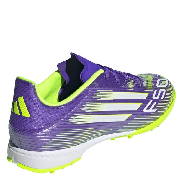 Purple/White - adidas - F50 League Adults Astro Turf Football Boots