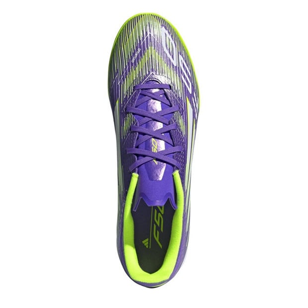 Purple/White - adidas - F50 League Adults Astro Turf Football Boots
