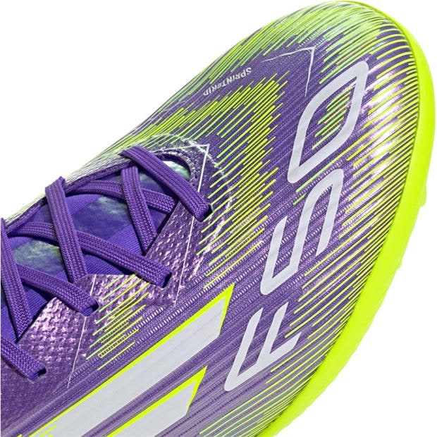 Purple/White - adidas - F50 League Adults Astro Turf Football Boots