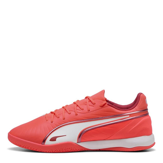 Glowing Red-P - Puma - Men's King Match It Indoor Football Boots