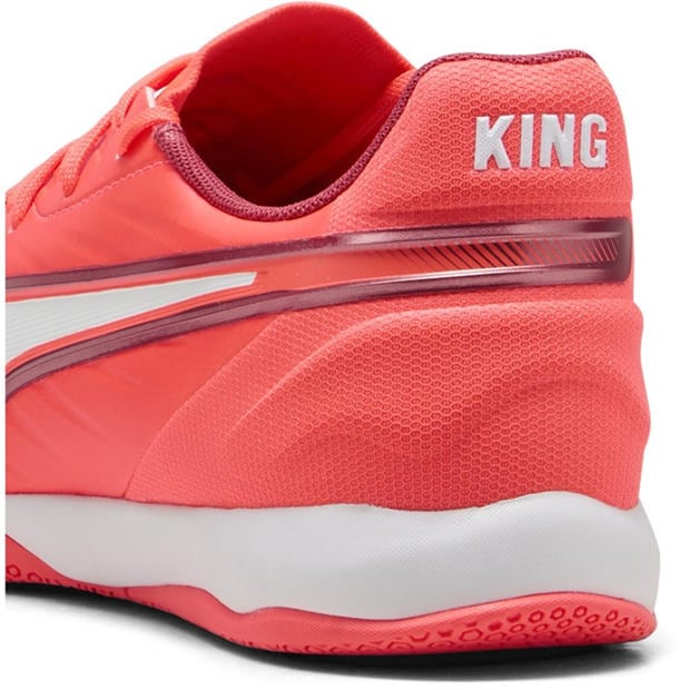 Glowing Red-P - Puma - Men's King Match It Indoor Football Boots